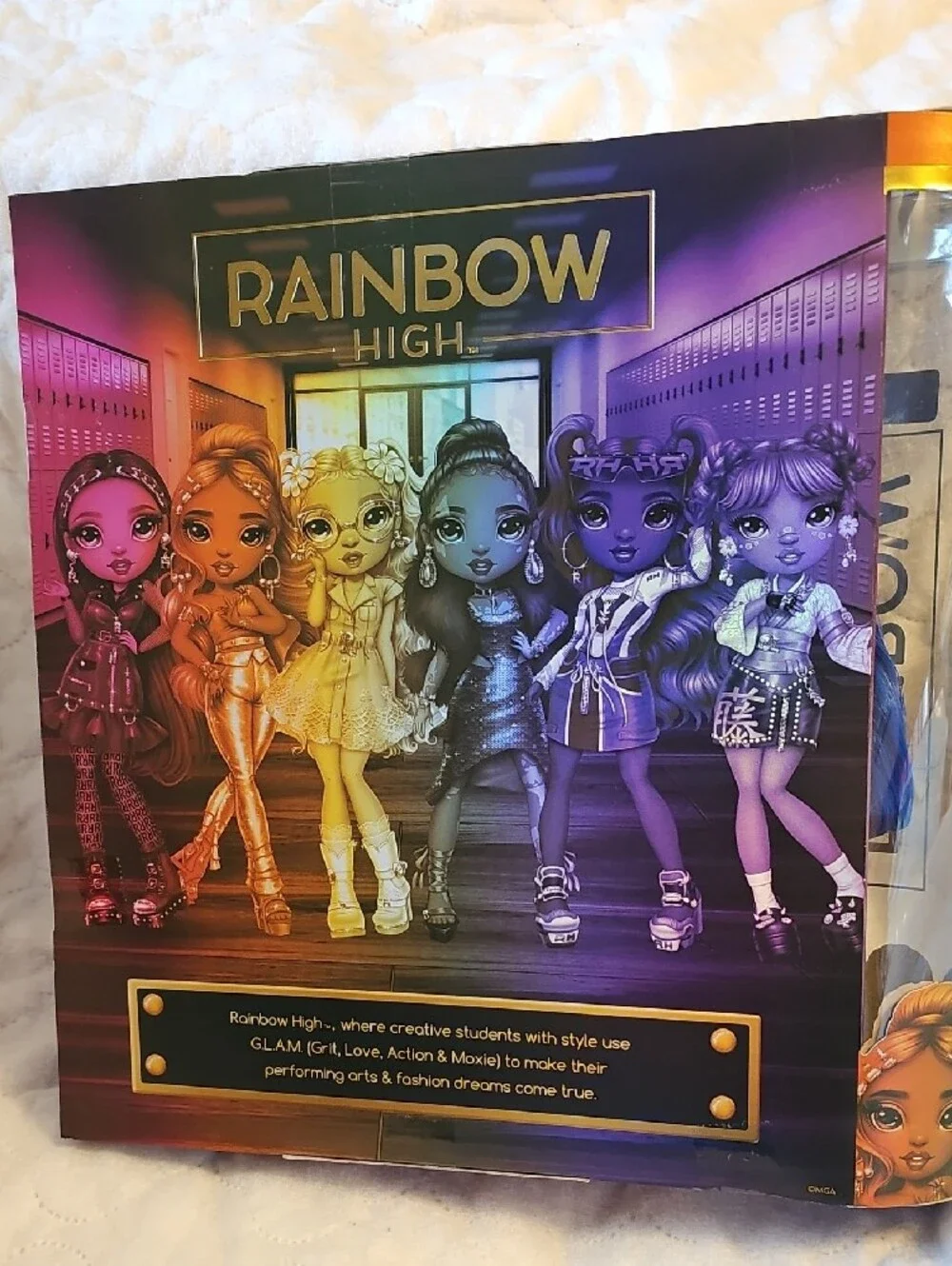 Rainbow Coco Vanderbalt Blue Fashion Doll with Mix-and-Match Blue Outfits